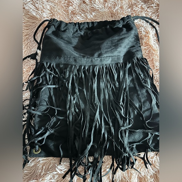 H M Coachella edition drawstring backpack - Picture 3 of 5